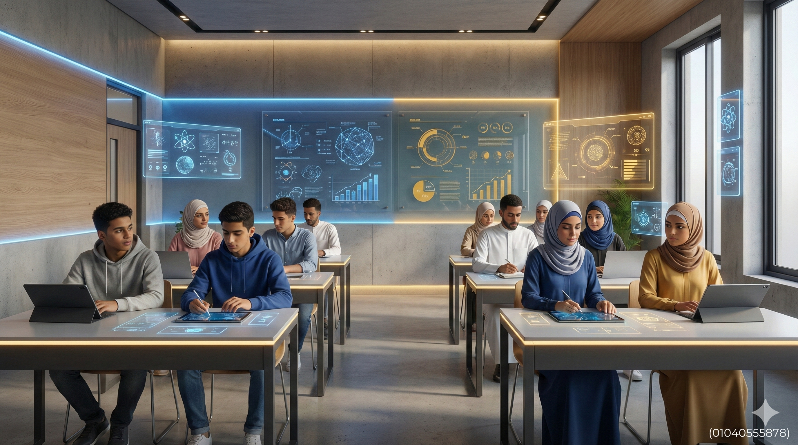 هل طفلك يواجه صعوبة في متابعة الدروس أثناء السفر أو بعد الانتقال؟ 🌍✈️