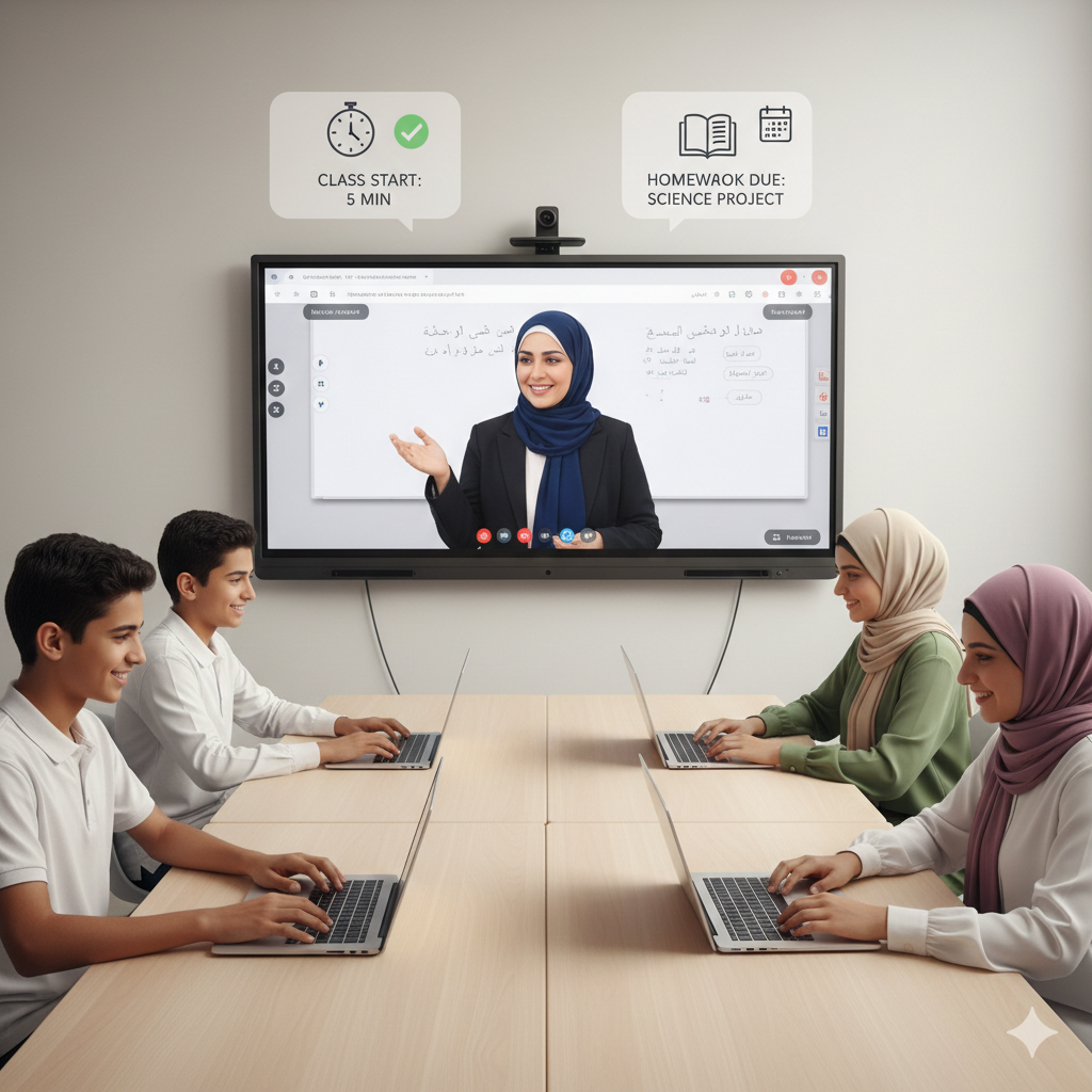 نسيان الحصص والواجبات بقى من الماضي 👌