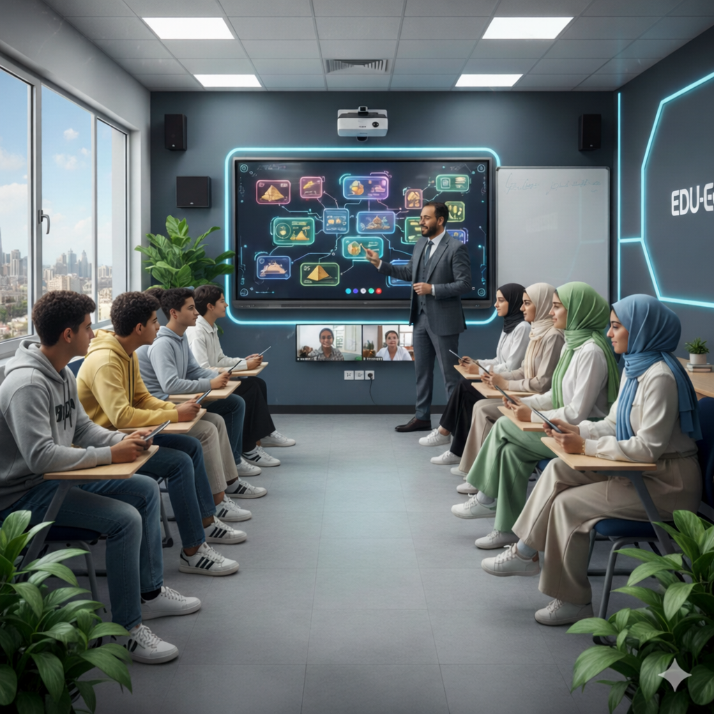 التعليم دلوقتي مش سبورة وكتاب وبس…