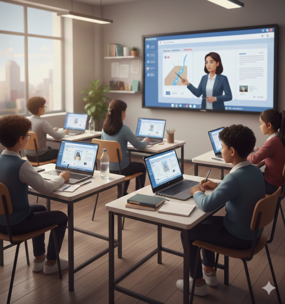 مع مدرسة بنيان الافتراضية، التعليم بقى أوضح وأسهل ومن غير ضغط.